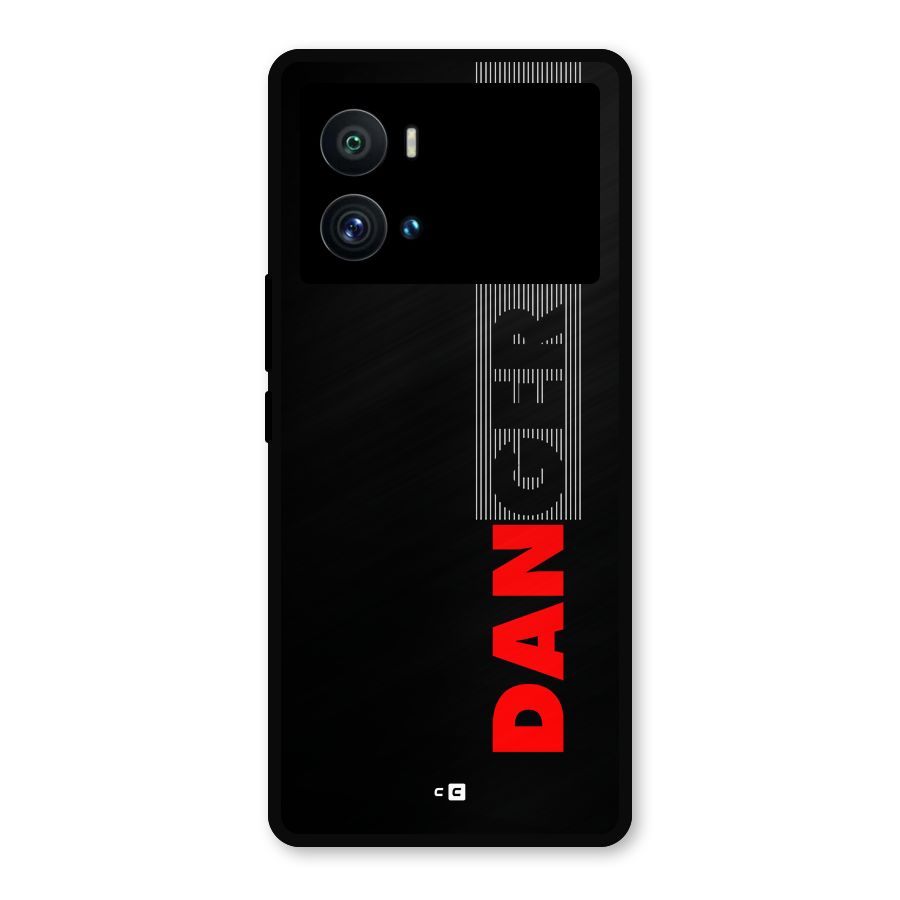 Vertical Danger Metal Back Case for iQOO 9 Pro