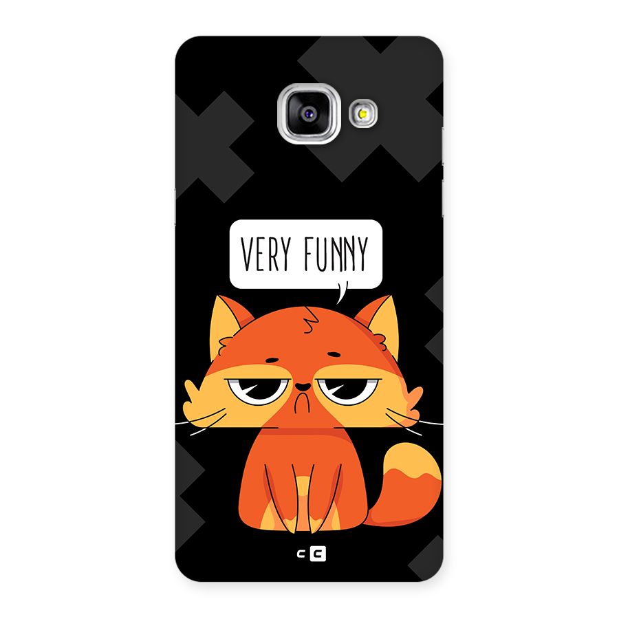 Very Funny Cat Back Case for Galaxy A5 (2016)