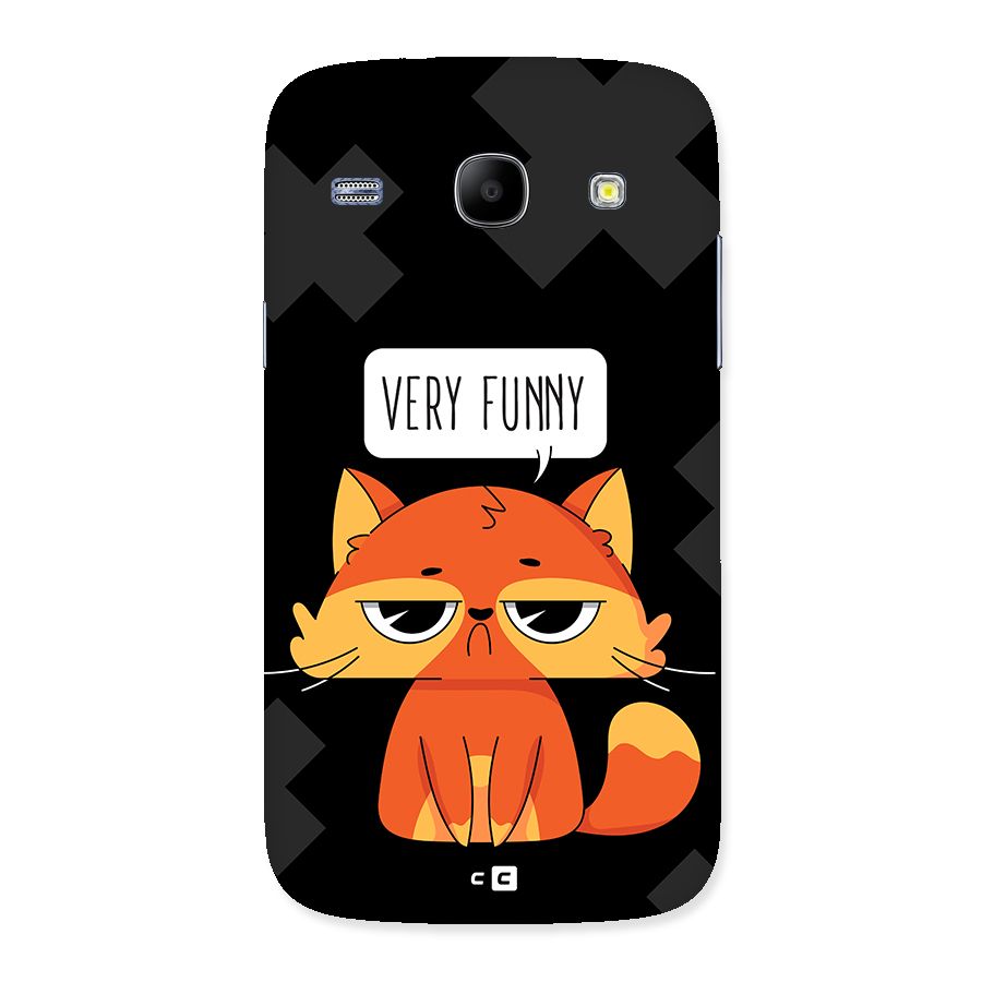 Very Funny Cat Back Case for Galaxy Core
