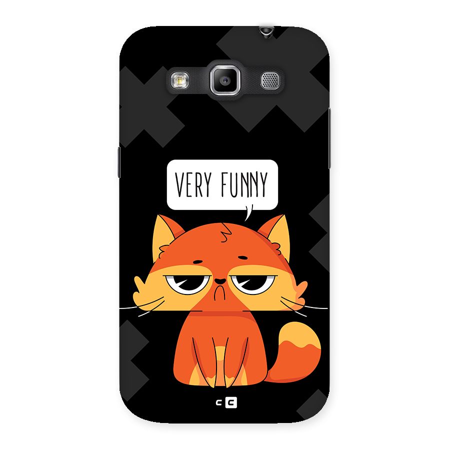 Very Funny Cat Back Case for Galaxy Grand Quattro