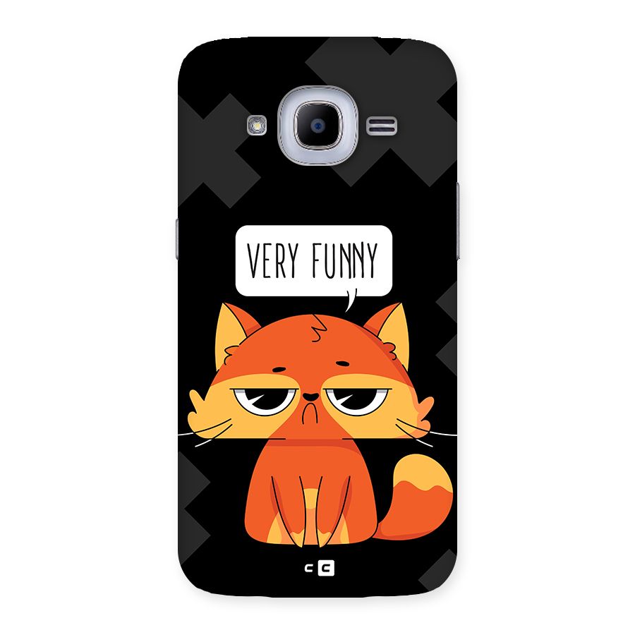 Very Funny Cat Back Case for Galaxy J2 Pro