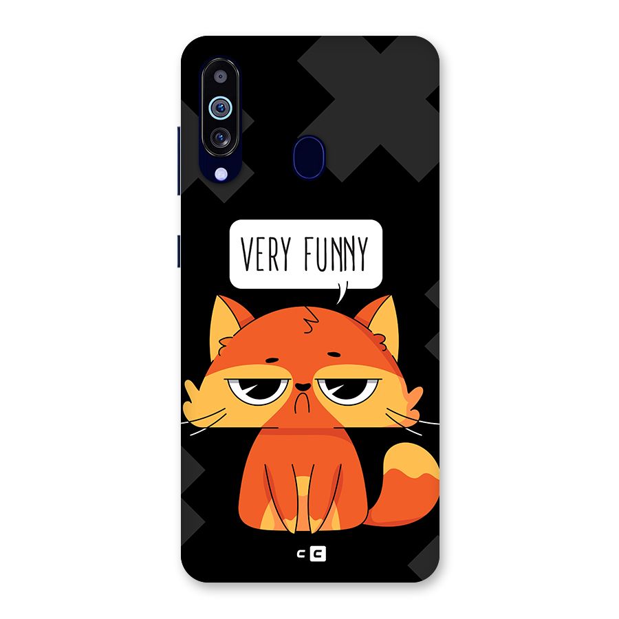 Very Funny Cat Back Case for Galaxy M40