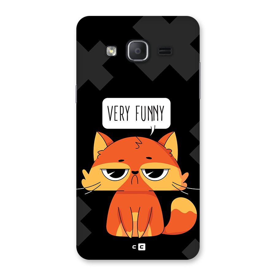 Very Funny Cat Back Case for Galaxy On7 2015