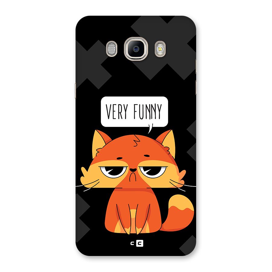 Very Funny Cat Back Case for Galaxy On8