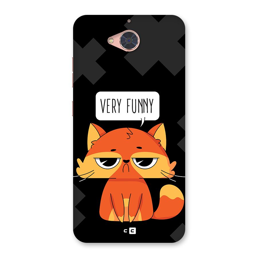 Very Funny Cat Back Case for Gionee S6 Pro
