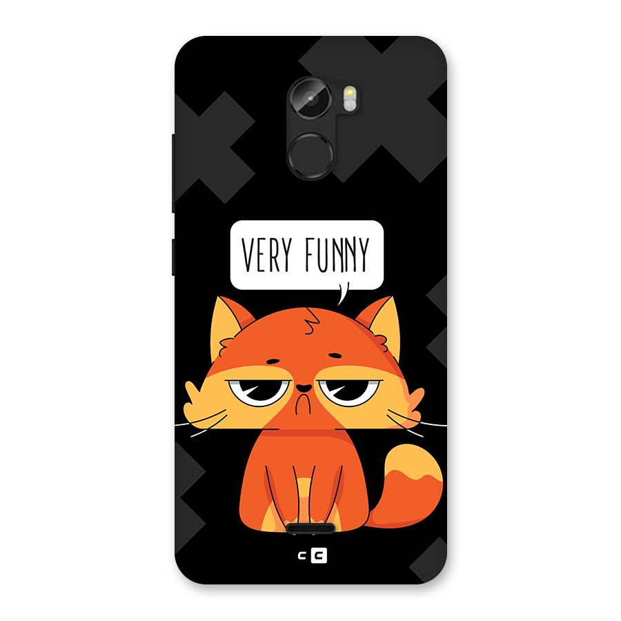 Very Funny Cat Back Case for Gionee X1