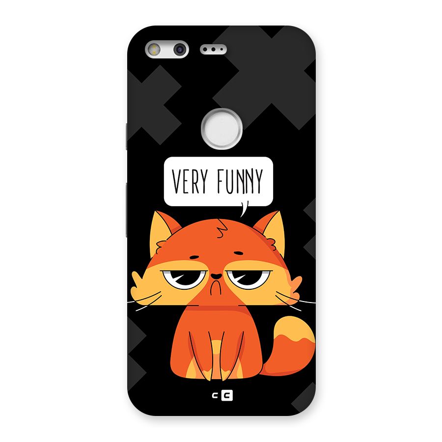 Very Funny Cat Back Case for Google Pixel
