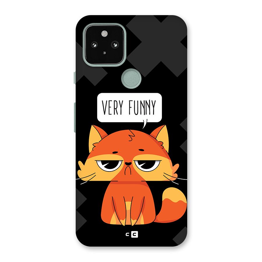 Very Funny Cat Back Case for Google Pixel 5