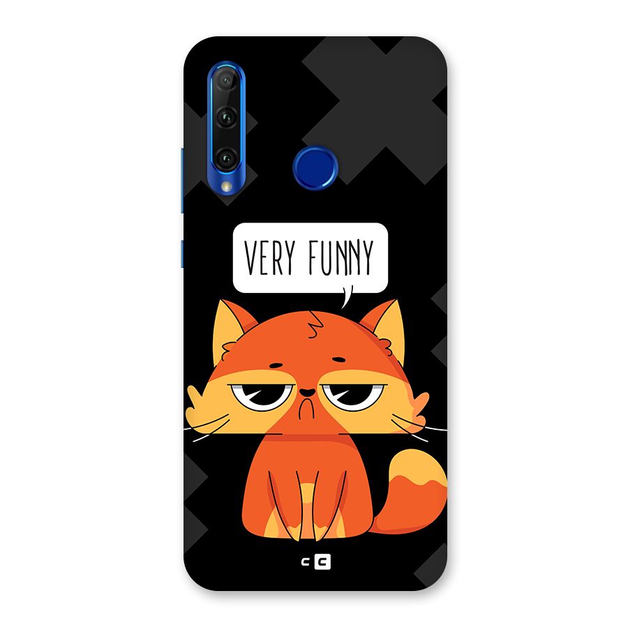 Very Funny Cat Back Case for Honor 20i