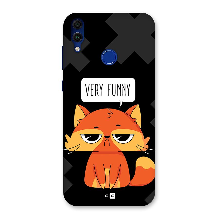 Very Funny Cat Back Case for Honor 8C