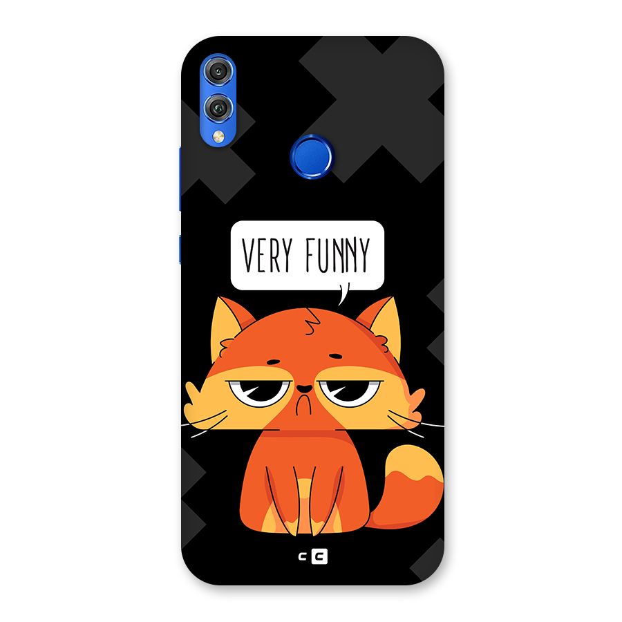 Very Funny Cat Back Case for Honor 8X