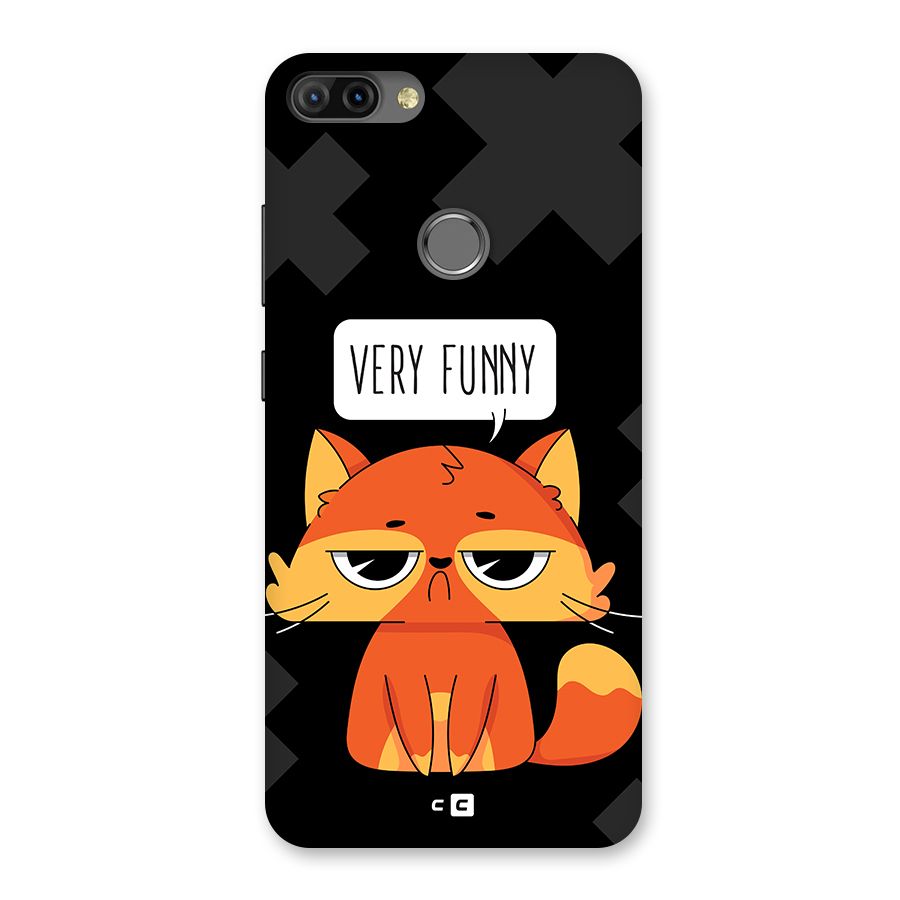 Very Funny Cat Back Case for Infinix Hot 6 Pro