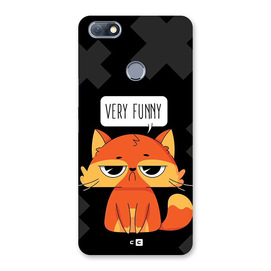 Very Funny Cat Back Case for Infinix Note 5