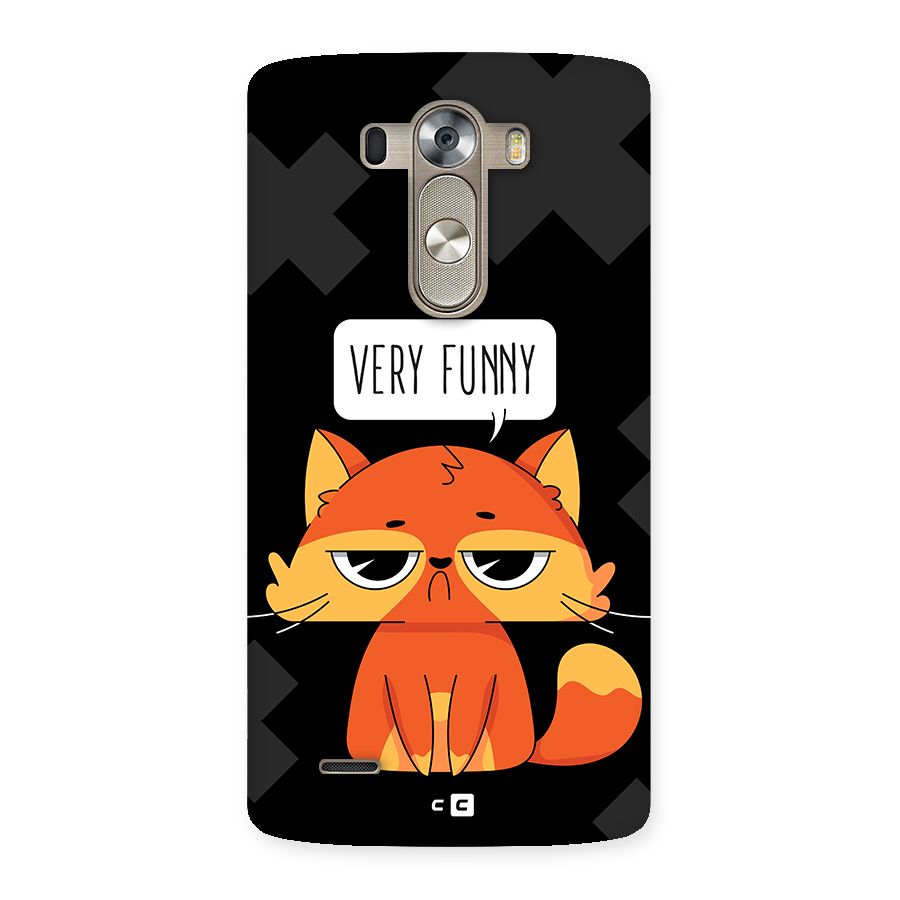 Very Funny Cat Back Case for LG G3
