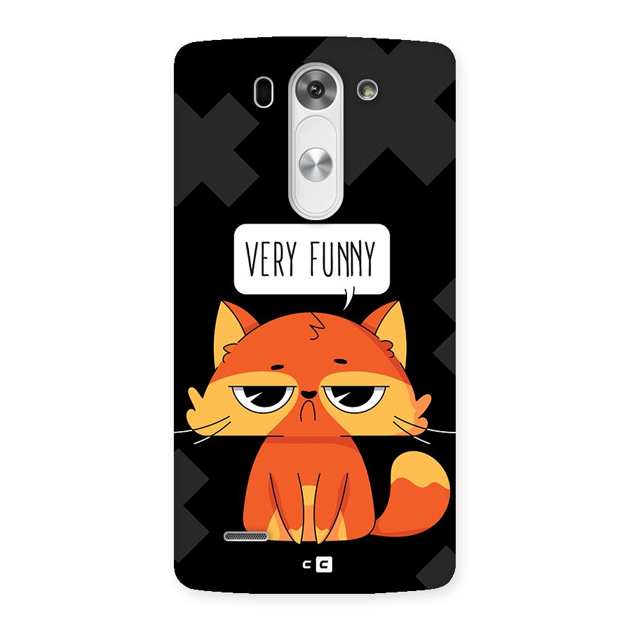 Very Funny Cat Back Case for LG G3 Beat