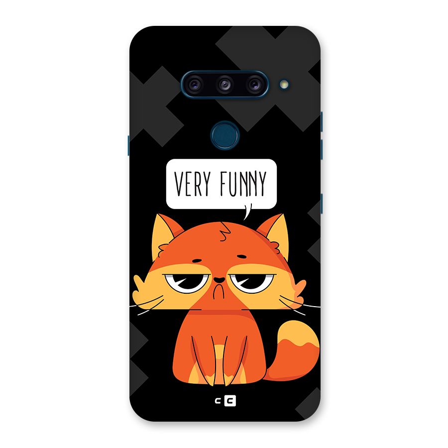 Very Funny Cat Back Case for LG  V40 ThinQ