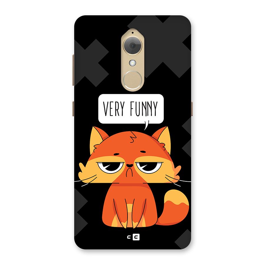 Very Funny Cat Back Case for Lenovo K8