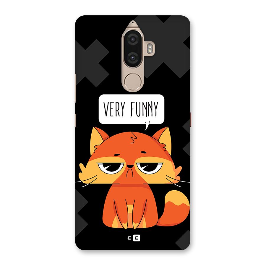 Very Funny Cat Back Case for Lenovo K8 Note