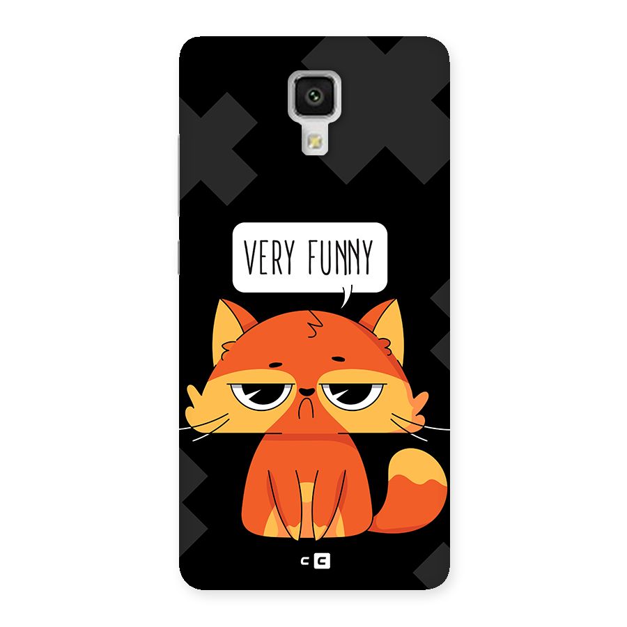 Very Funny Cat Back Case for Mi4