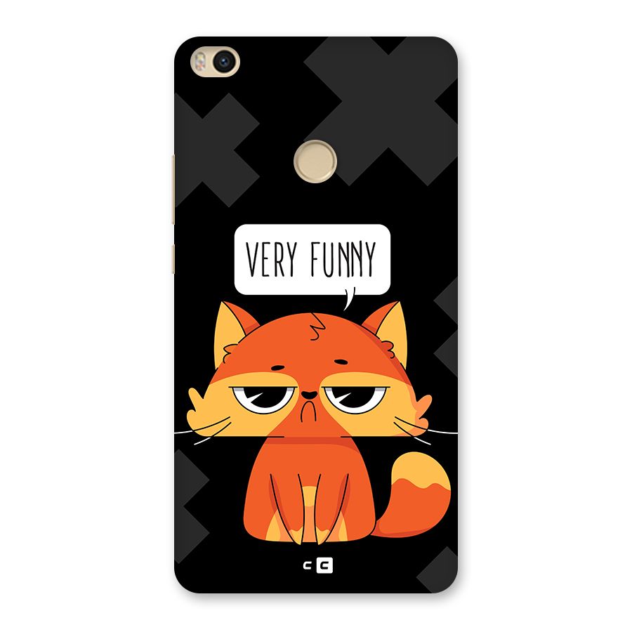 Very Funny Cat Back Case for Mi Max 2