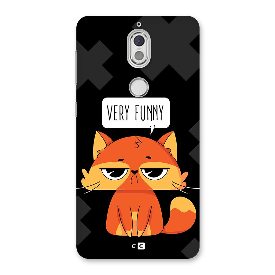 Very Funny Cat Back Case for Nokia 7