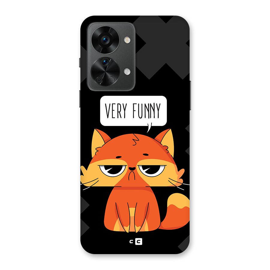 Very Funny Cat Back Case for OnePlus Nord 2T
