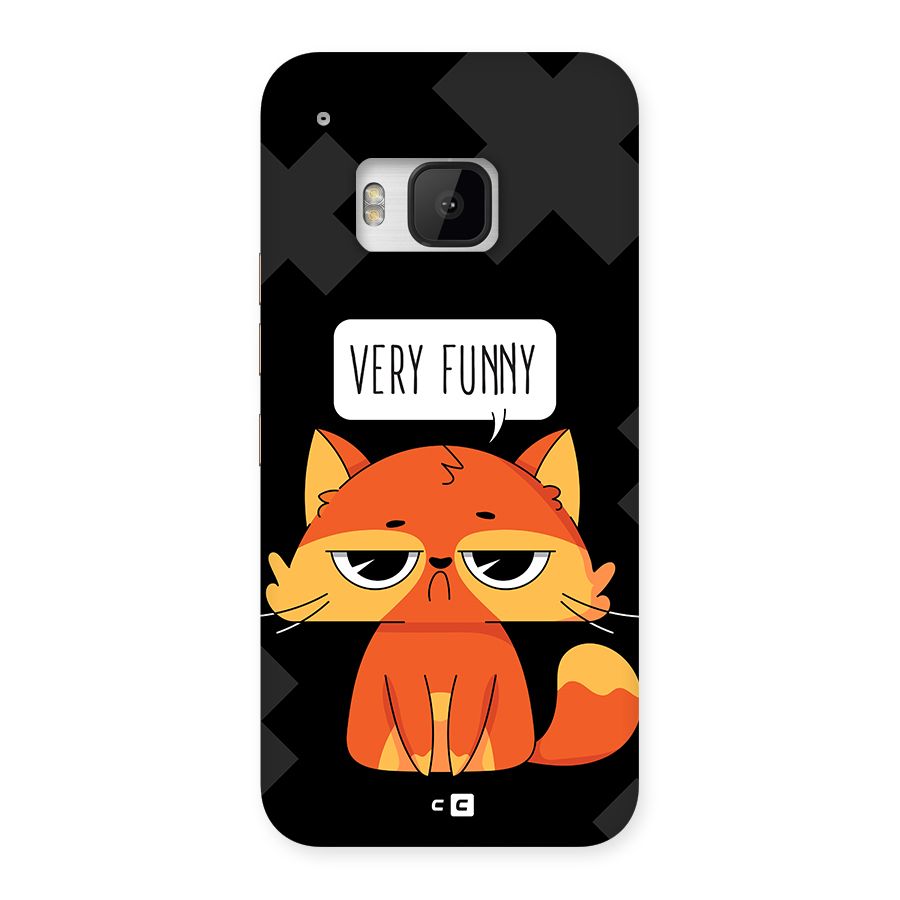 Very Funny Cat Back Case for One M9