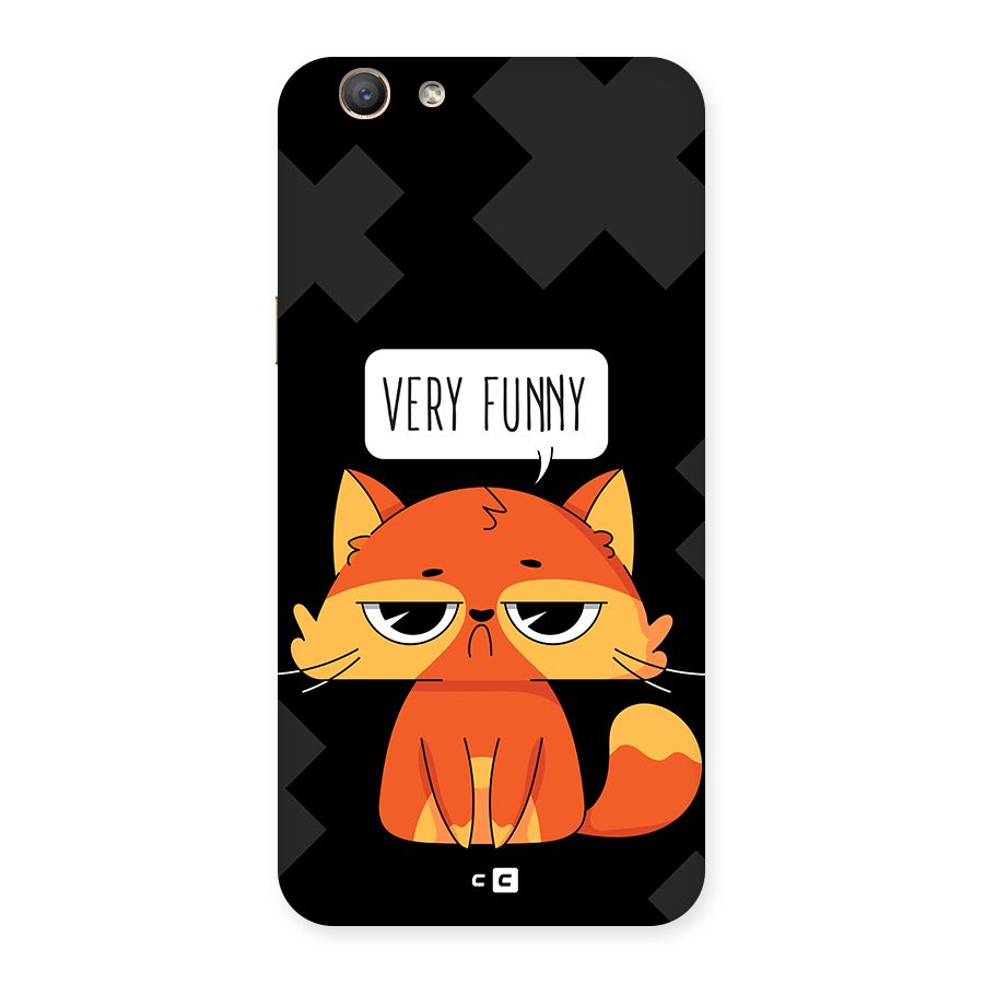 Very Funny Cat Back Case for Oppo F1s