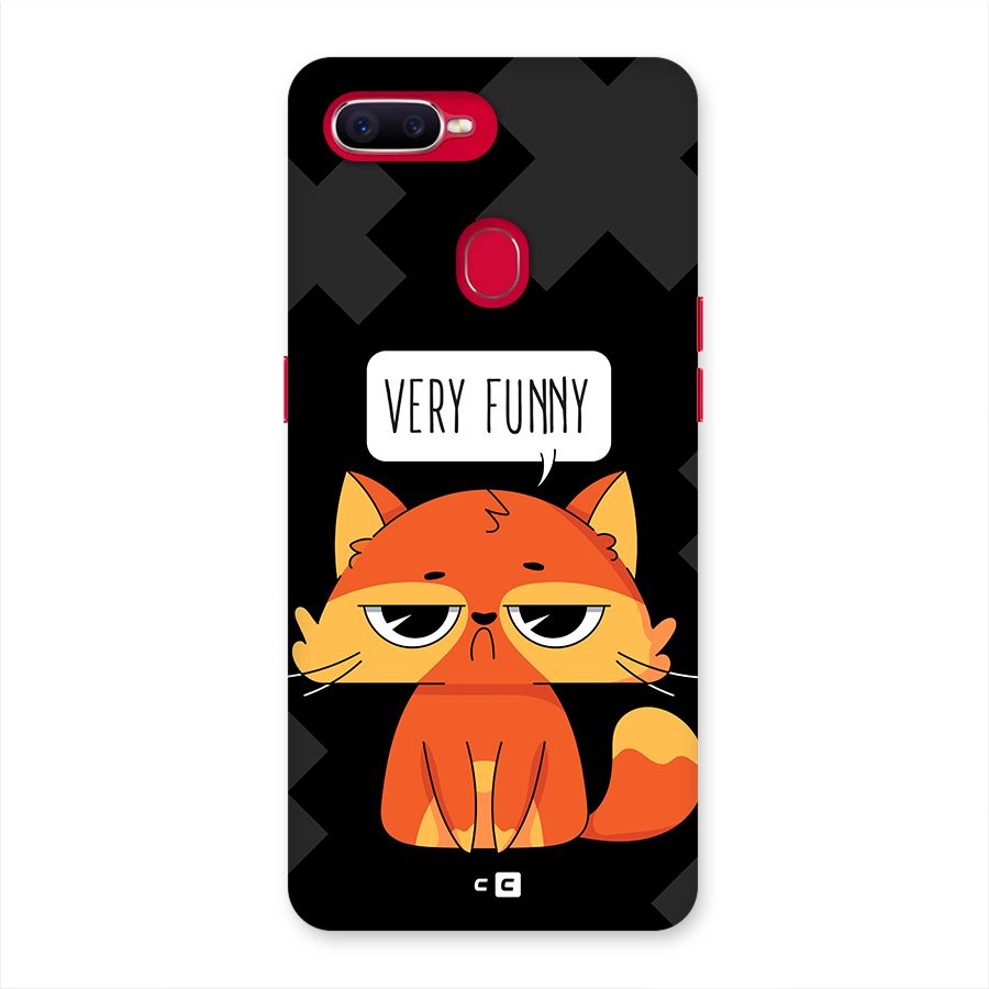 Very Funny Cat Back Case for Oppo F9 Pro