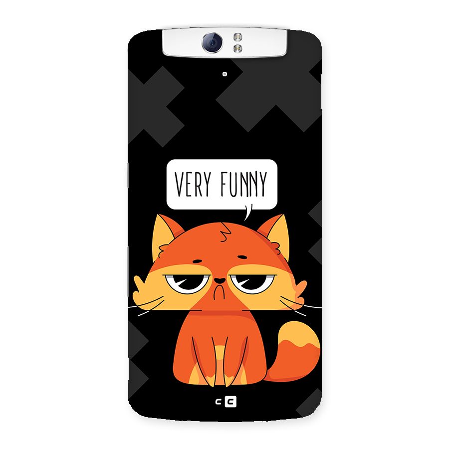 Very Funny Cat Back Case for Oppo N1