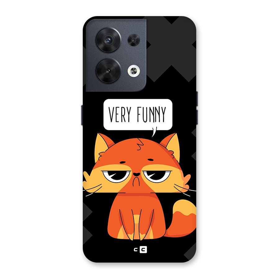 Very Funny Cat Back Case for Oppo Reno8 5G