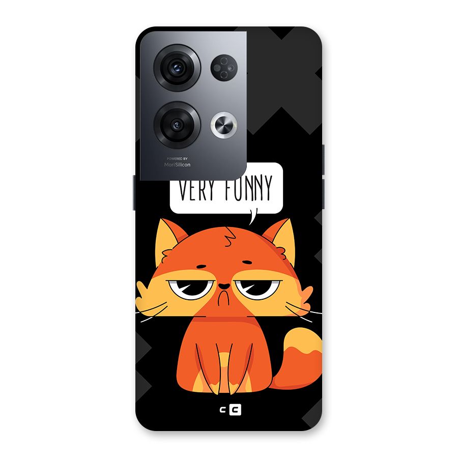 Very Funny Cat Back Case for Oppo Reno8 Pro 5G