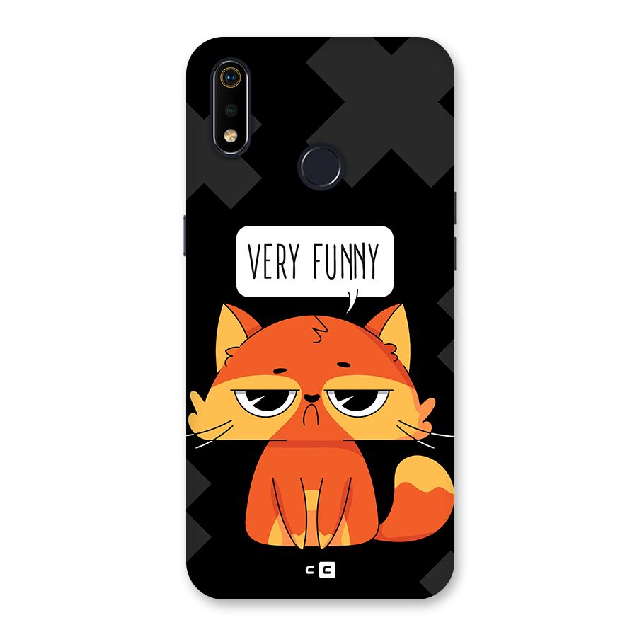 Very Funny Cat Back Case for Realme 3i