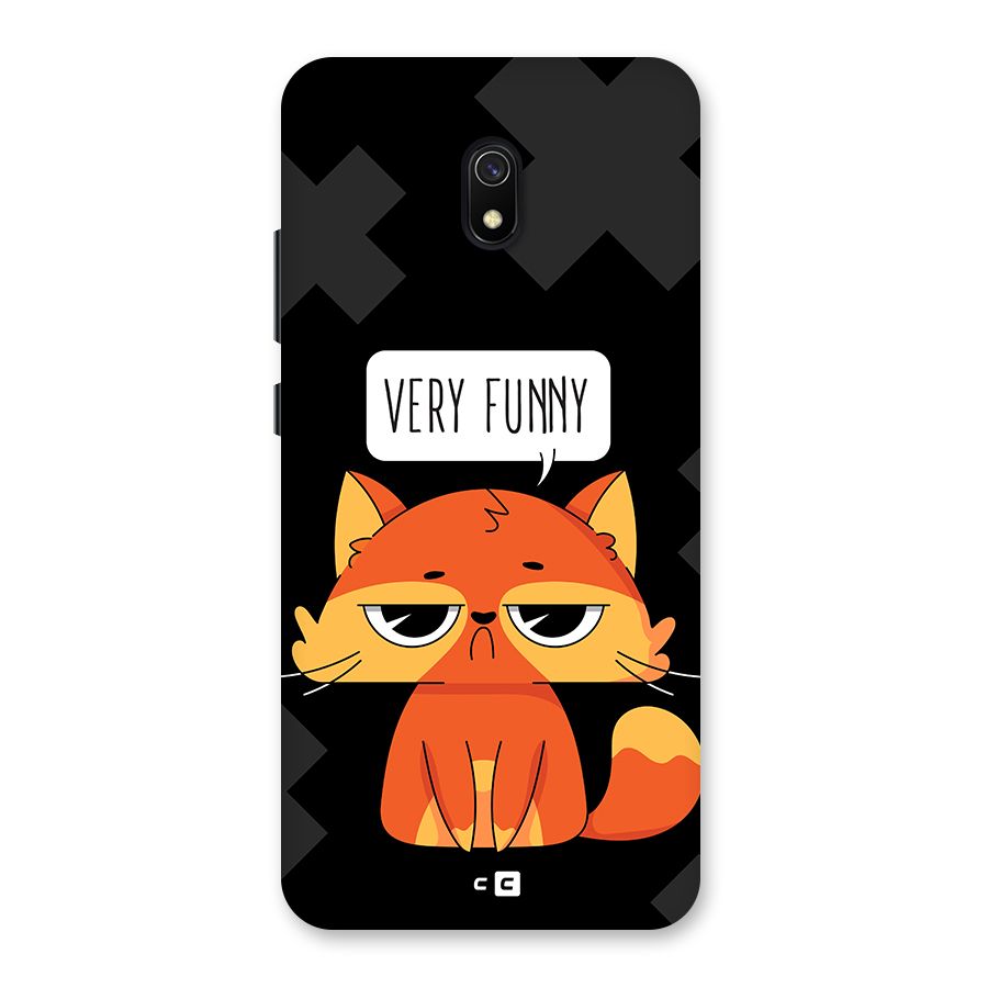 Very Funny Cat Back Case for Redmi 8A