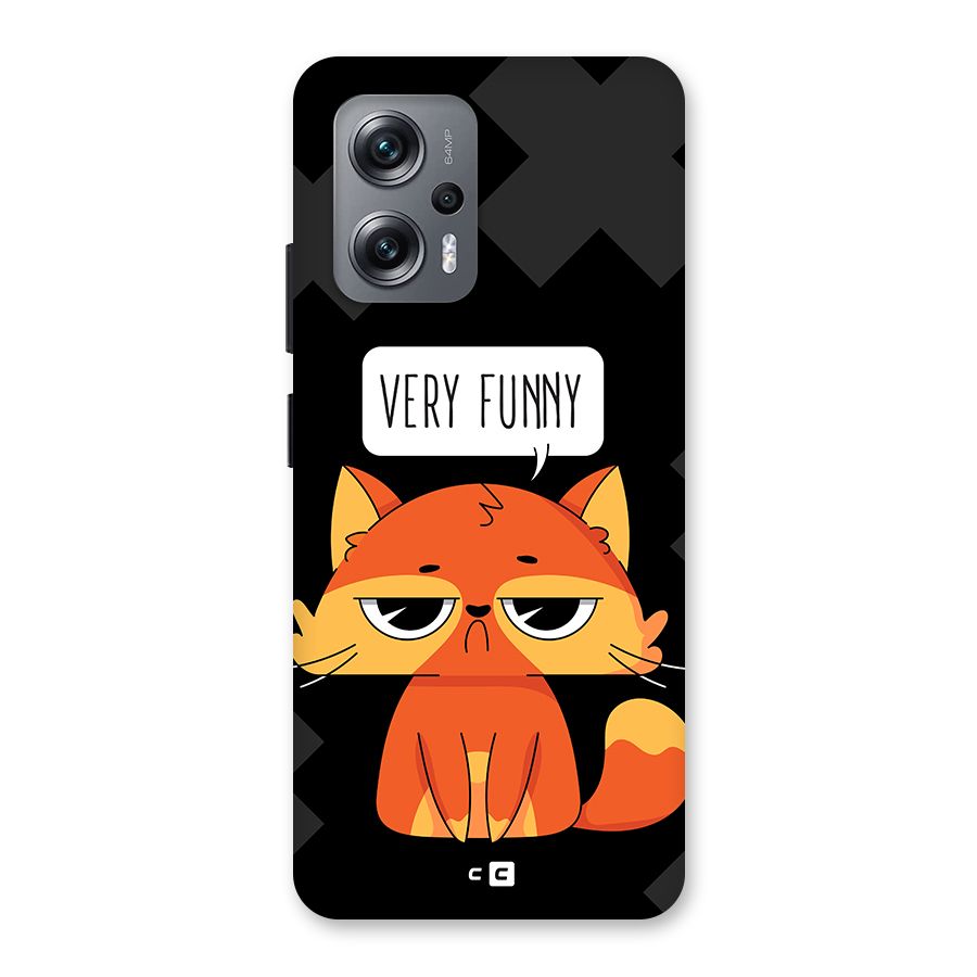 Very Funny Cat Back Case for Redmi K50i