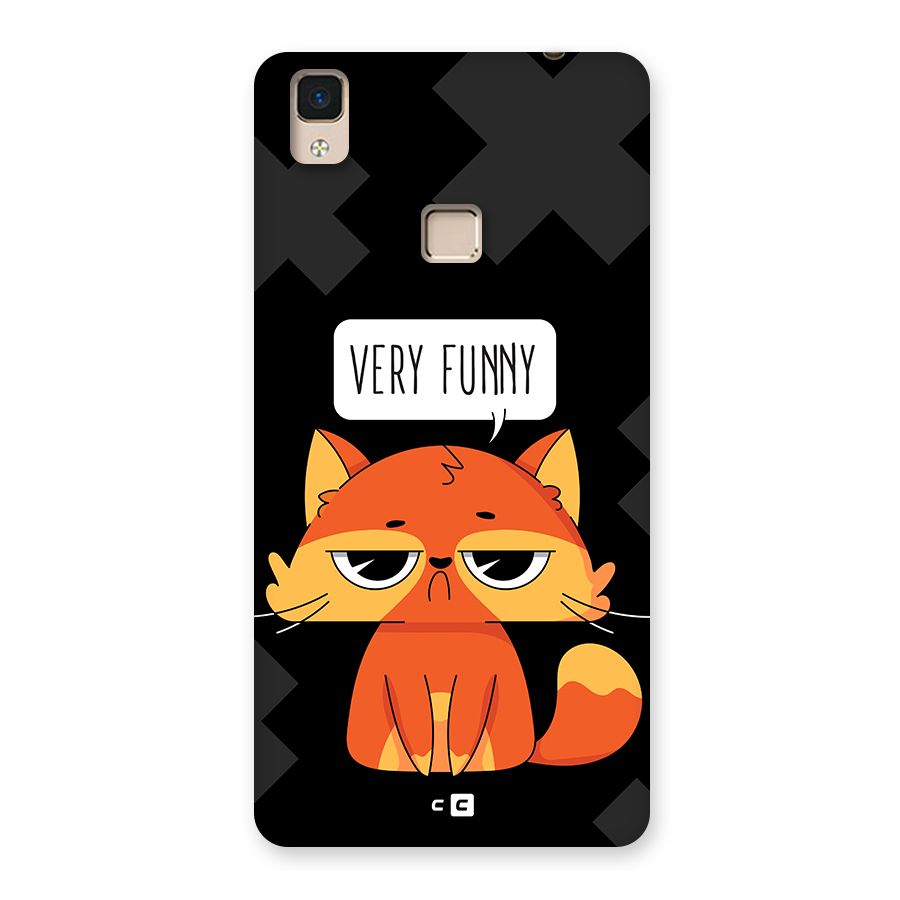 Very Funny Cat Back Case for V3 Max