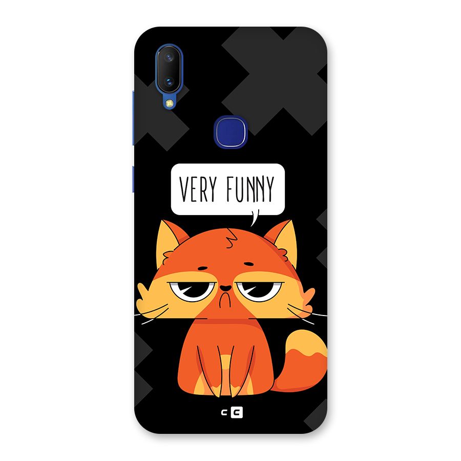 Very Funny Cat Back Case for Vivo V11