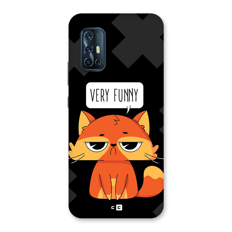 Very Funny Cat Back Case for Vivo V17