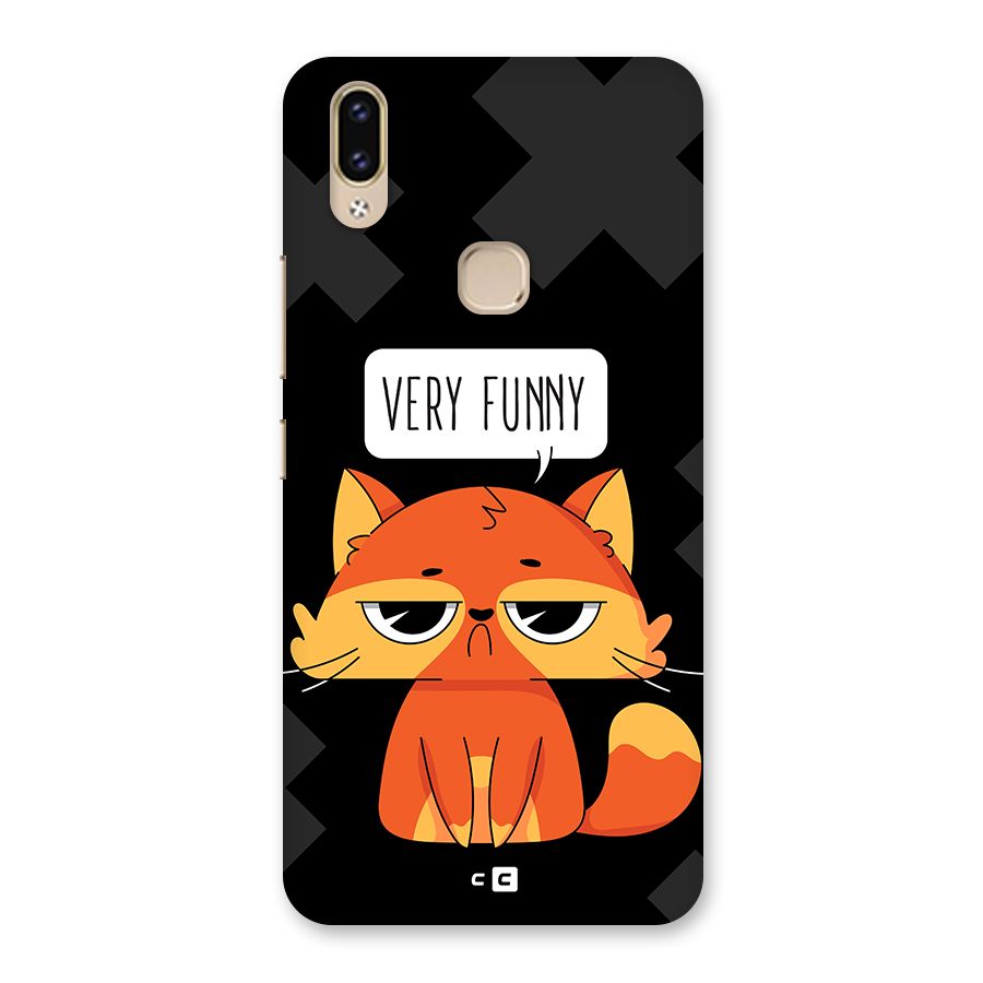 Very Funny Cat Back Case for Vivo V9 Youth