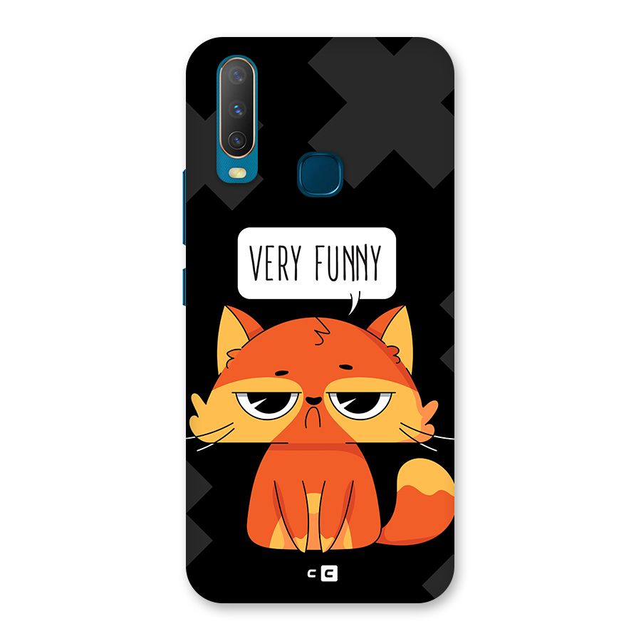 Very Funny Cat Back Case for Vivo Y11