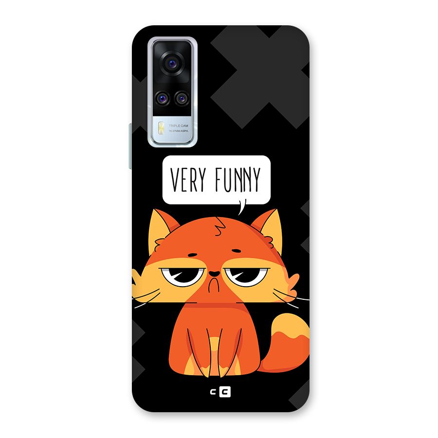 Very Funny Cat Back Case for Vivo Y31
