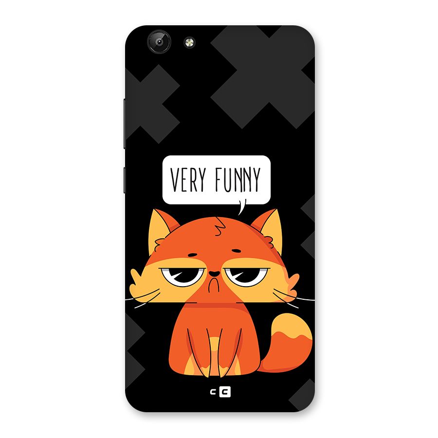 Very Funny Cat Back Case for Vivo Y69