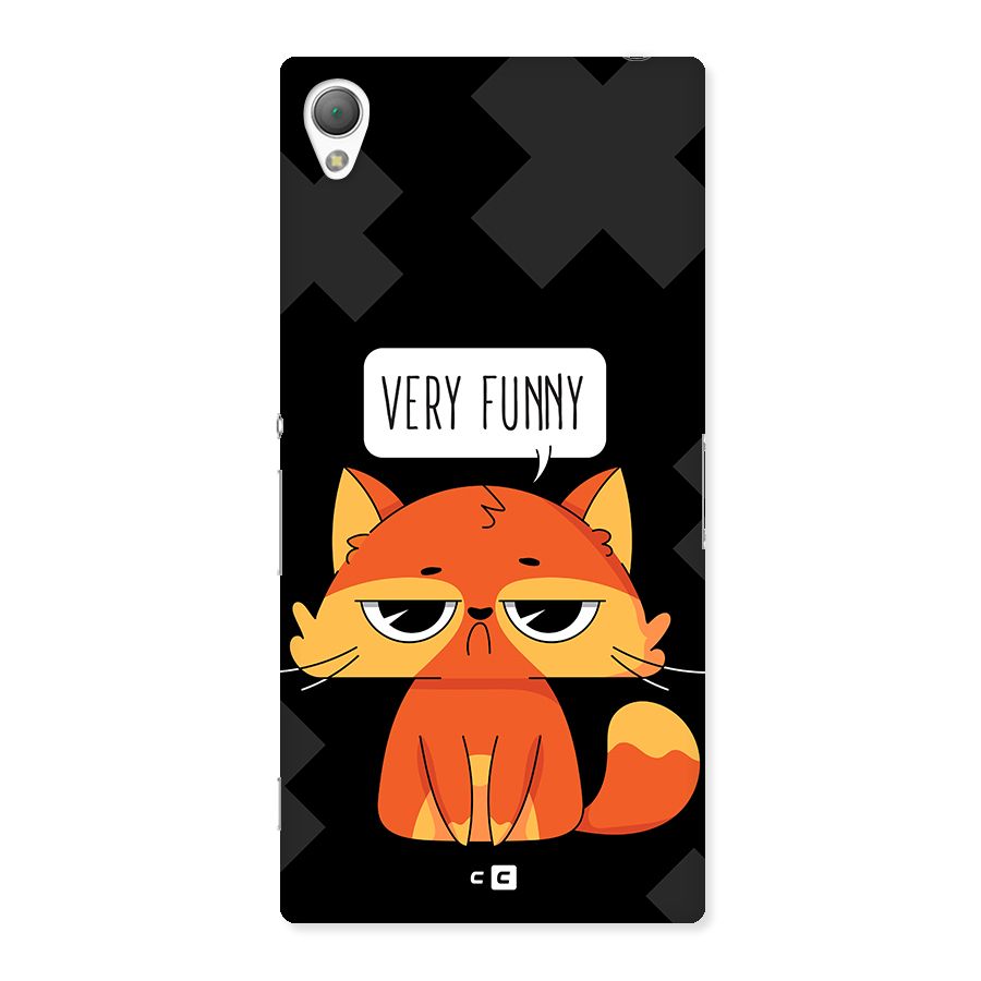 Very Funny Cat Back Case for Xperia Z3