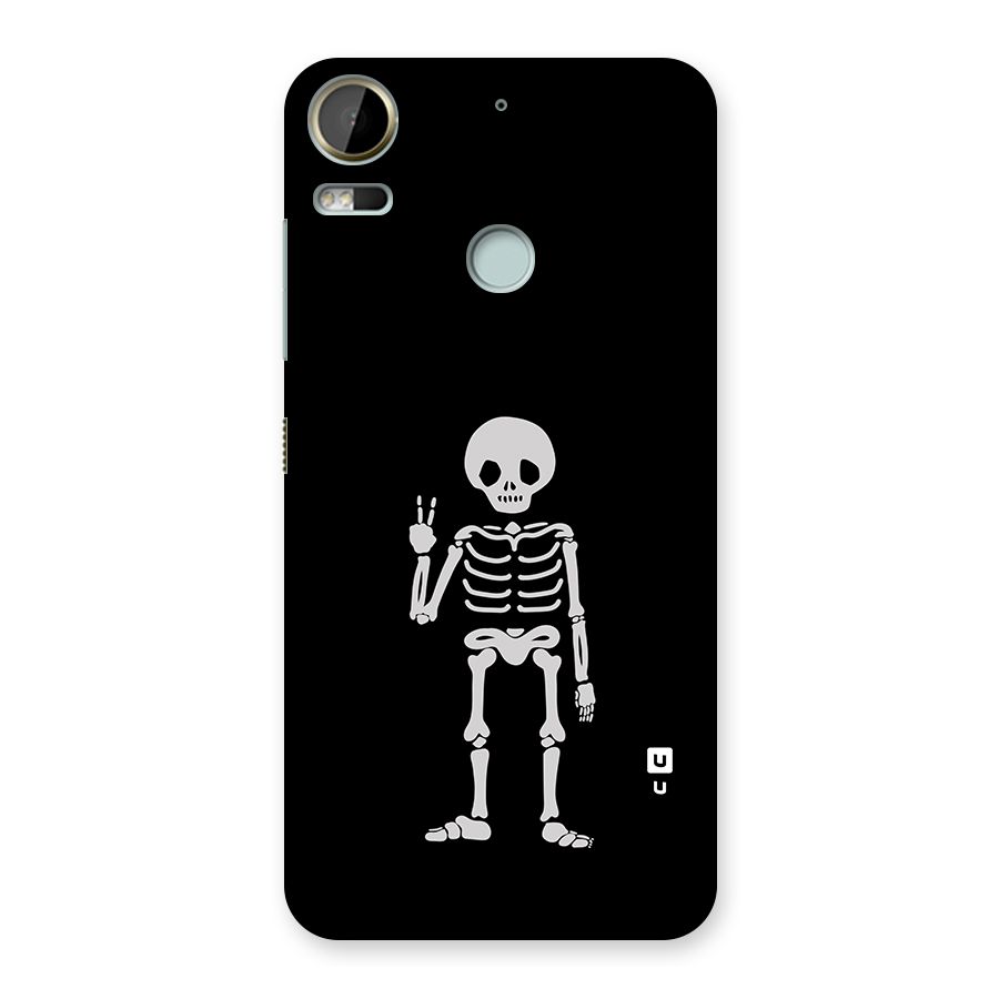 Victory Skeleton Spooky Back Case for Desire 10 Pro