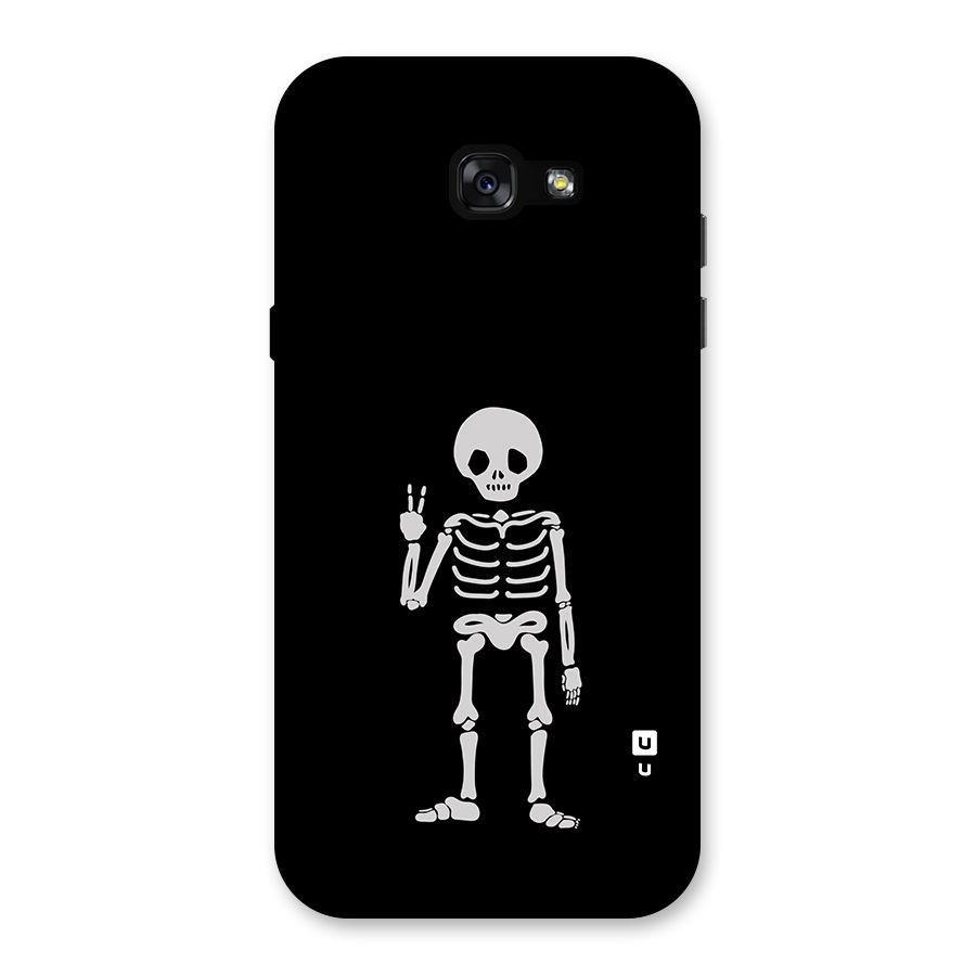Victory Skeleton Spooky Back Case for Galaxy A7 (2017)