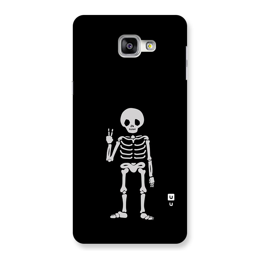 Victory Skeleton Spooky Back Case for Galaxy A9