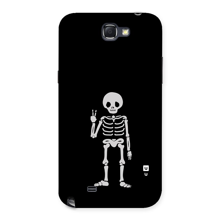 Victory Skeleton Spooky Back Case for Galaxy Note 2