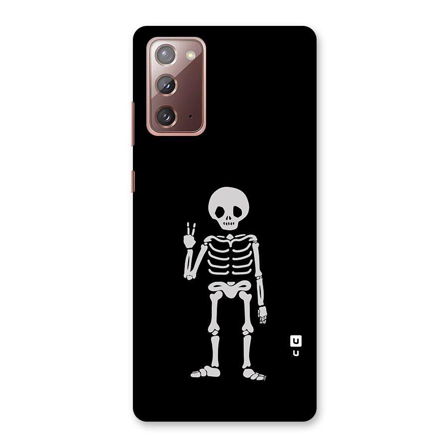 Victory Skeleton Spooky Back Case for Galaxy Note 20