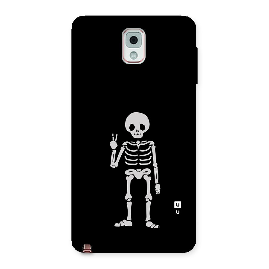 Victory Skeleton Spooky Back Case for Galaxy Note 3