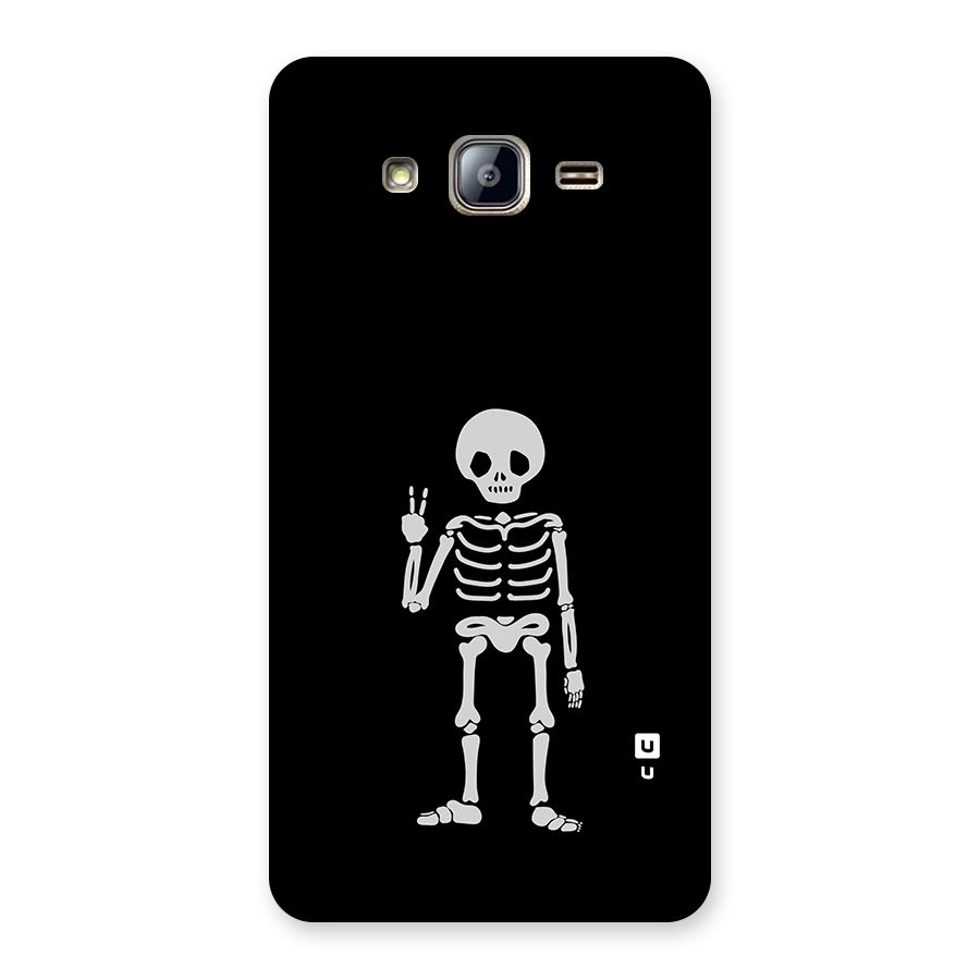 Victory Skeleton Spooky Back Case for Galaxy On5